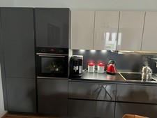 Einbauküche Nobilla Grau E Grate Siemens Wie Neu 