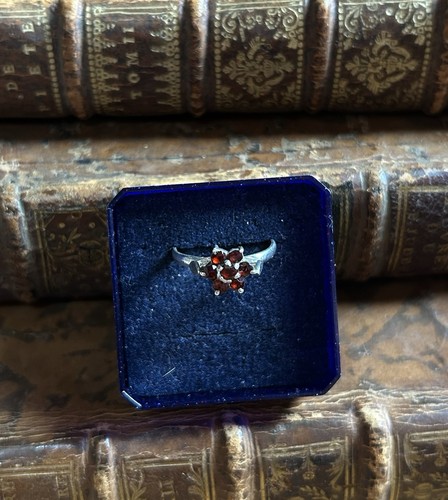 Antiker granat ring art - art, deco