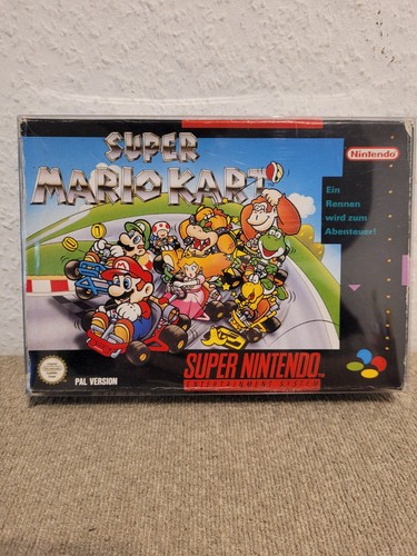 Super mario kart snes - super,