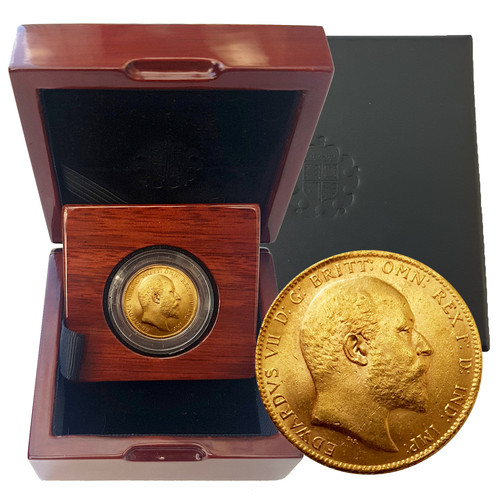 1902 1910 king - edward, gold