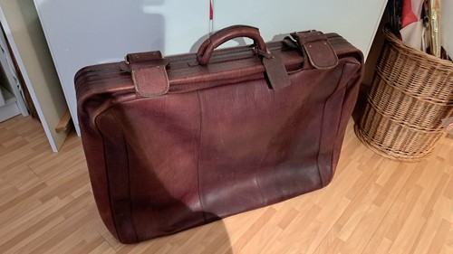 Lederkoffer vintage braun