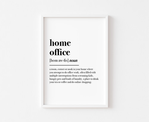 Home office definition druck - home,