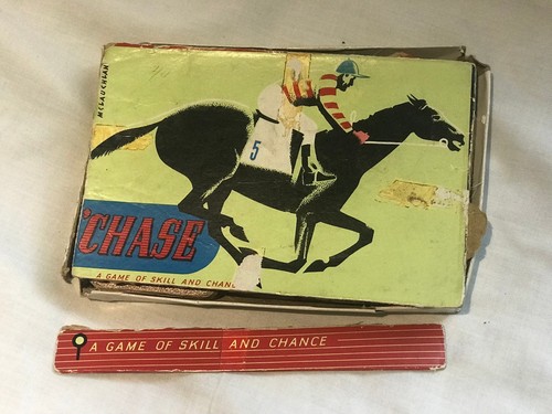 Vintage chase pferderennen - chase,