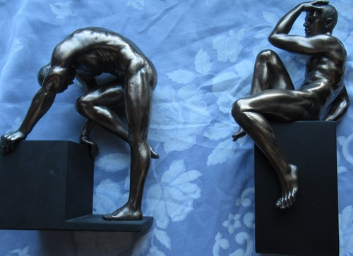 Skulptur männliche - skulptur, 2x
