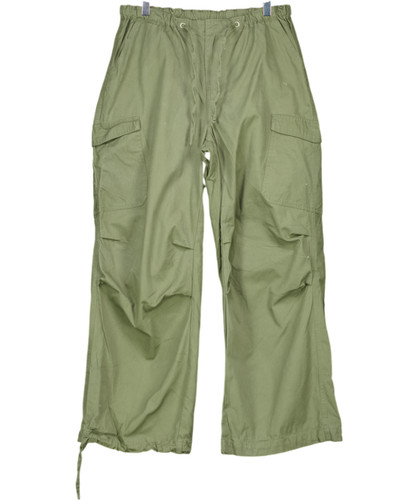 White fox parachute hose khaki - white,