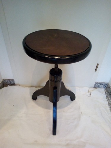 Jugendstil klavierhocker - jugendstil, um