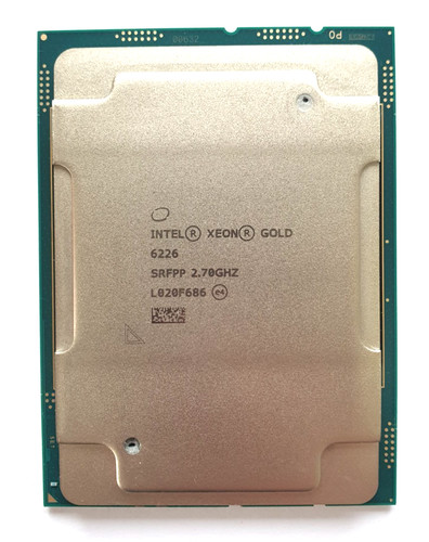 Intel xeon gold 6226 srfpp - gold,