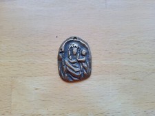 alter Marien-Anhänger Jungfrau Maria aus Bronce Dom Speyer 1030-1980