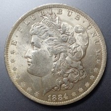 USA 1 Morgan Dollar 1884 O
