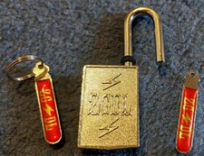 Vorhängeschloß mit Magnet Öffnung,mit 2 Schlüssel  gleichschliessend