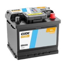 Exide eb500 excell 12v - eb500, 50ah