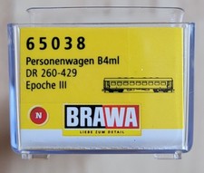 BRAWA 65038 N Rekowagen B4ml 2. Kl. DR 260-429 Ep. III Wie Neu 