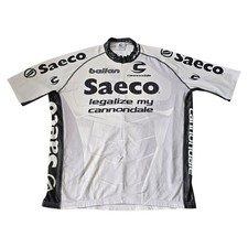 Saeco Cannondale Legalize My Cannondale Radtrikot Größe XXL Gebrauchsspuren