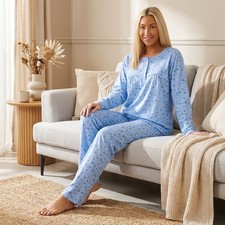 Damen Schlafanzug Pyjama