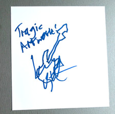 LEMMY KILMISTER " Motörhead"  Briefkarte  20x22 KOPIE von der Original-Zeichnung