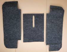 Nadelfilz Bodenteppich Sitze vorn rechts und links Wartburg 353  Original  DDR