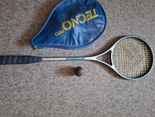 Squash Schläger Set, Hülle, Schläger, Ball von Tecno pro Cat