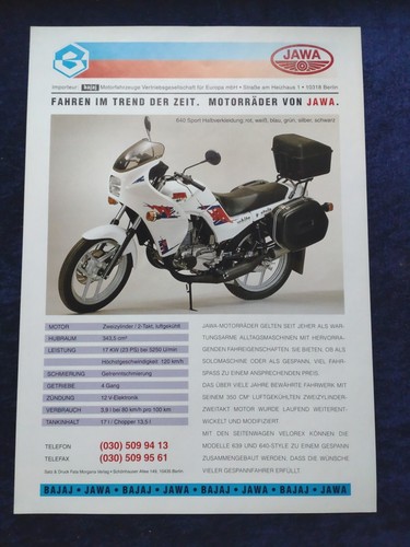 Jawa 640 sport style 639 - jawa,