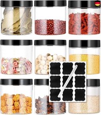 Vorratsdosen mit Deckel, 9Pcs