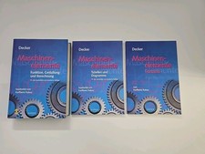 Decker Maschinenelemente: Funktion, Gestaltung, Berechnung