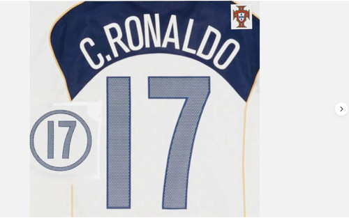Portugal ronaldo 17 away - 17,