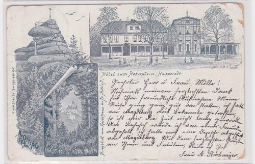 910717 mehrbild hasserode - mehrbild, ak
