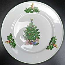 Kronester Porzellan Kuchenteller Weihnachten Weihnachtsservice Weihnachtsbaum