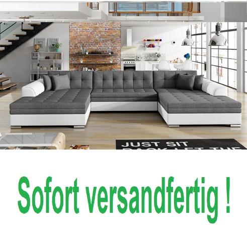 Xxl 355cm ecksofa - xxl, u-form