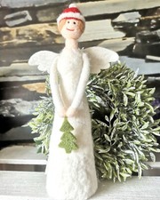 Engel Weihnachtsengel Waldorf Filz Wolle Filztier Filztiere Dekoration Tannebaum