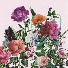 20 Servietten Blumen Bloom