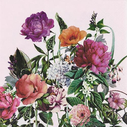 Servietten blumen bloom - 20,