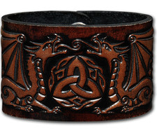 Lederarmband 48mm keltische - 48mm,