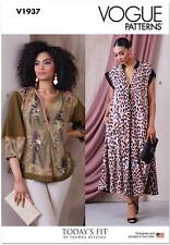 Schnittmuster Kleider Vogue v1937 A-J ca 34-58