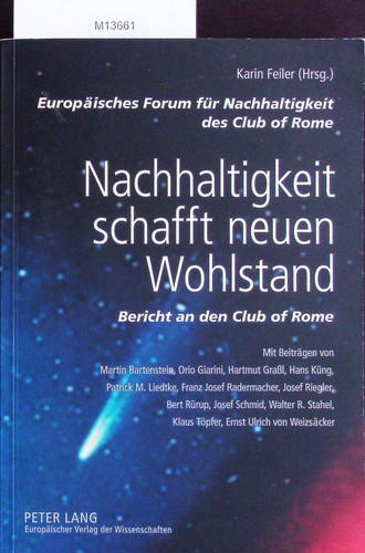 Nachhaltigkeit schafft neuen