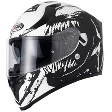 VCAN H128 Wraith Integralhelm Motorrad Sturzhelm Motorrad Moped Monster Skull