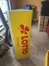 Lotto Thüringen Leuchtreklame Werbung Reklame Werbelampe Beleuchtung