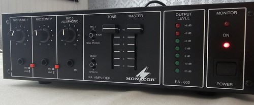 Mono verstärker monacor - pa-verstärker,