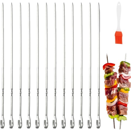 Edelstahl grillspieße - grillspieße, 50