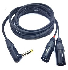 Audiokabel 2 x XLR Male auf