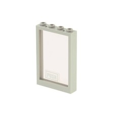 1x Lego Fenster Rahmen 1x4x5