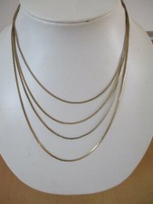 Kette 835 Silber vergoldet 200