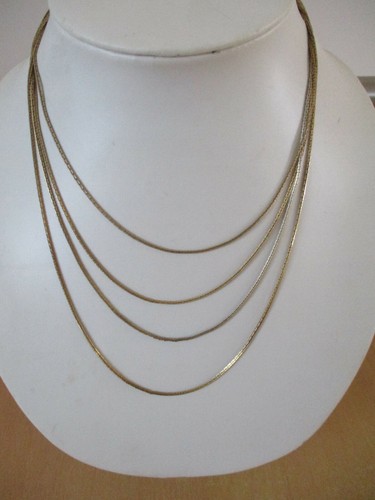 Kette 835 silber vergoldet - 835,
