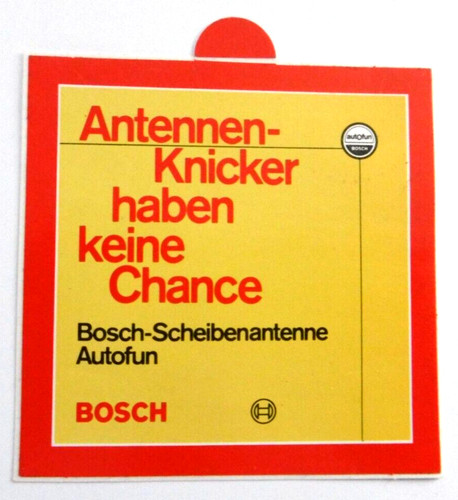 Werbe aufkleber bosch - werbe-aufkleber,