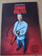 Orginales Autogramm. DFB