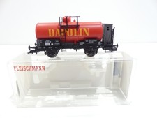 Fleischmann H0 5846 K Kesselwagen m. Brhs. Dapolin der K.P.E.V. in OVP G5061