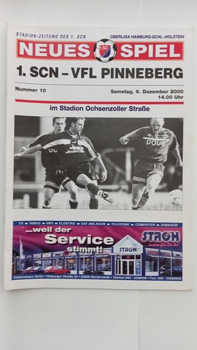 Stadionzeitung 1 sc - stadionzeitung, 00/01