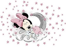 Kibi XXL Wandtattoo Mickey Mouse Wandtattoo Mickey und Minnie Wandaufkleber