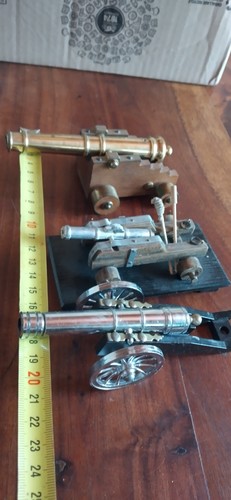 Modellkanone set guss holz - 2,