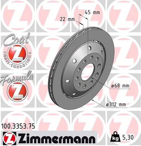 Bremsscheibe formula z - formula,
