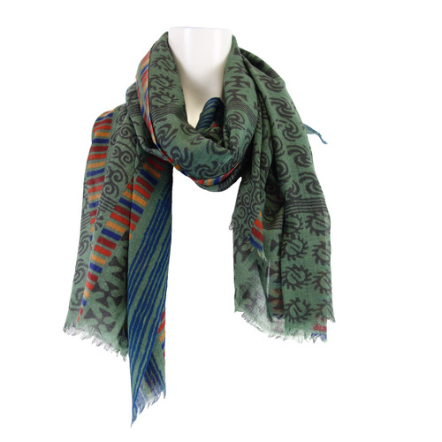 Tuch lasalle bunt damen schal - tuch,